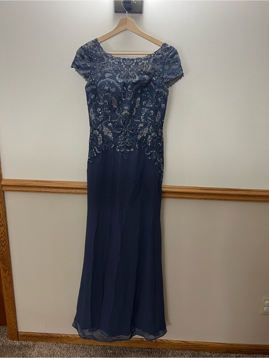 JJs House Dresses & Skirts - NWT JJ’s House Stormy Mother of the Bride Groom Wedding Maxi Dress size 4